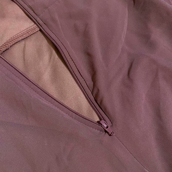 Birdy Grey Bridesmaids Dress - style JANIE - DARK MAUVE (L - with slit) - Picture 2 of 4